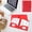 C#-Red, variant on Office File Organizer with Tab Bar, Portable Document Storage Bag, Waterproof Heavy Duty File Bag, with Inner Pocket, for Home School Office File Exam Paper Storage Supplies