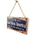 thumbnail image 3 of 4th of July Celebration American Independence Day Plaque Sign Home Decoration Photo Prop, 3 of 7