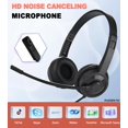 thumbnail image 5 of Auriculares Ladont con micrófono para aulas y escuelas (paquete de 10), con cancelación de ruido y micrófono para oficina, resistentes auriculares con cable de 3,5 mm y micrófono para ordenador, portá, 5 of 5