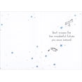 thumbnail image 2 of RSVP Behind You Are the Dreams and Goals You Reached, Ahead is a Bright Future Graduation Congratulations Card, 2 of 2