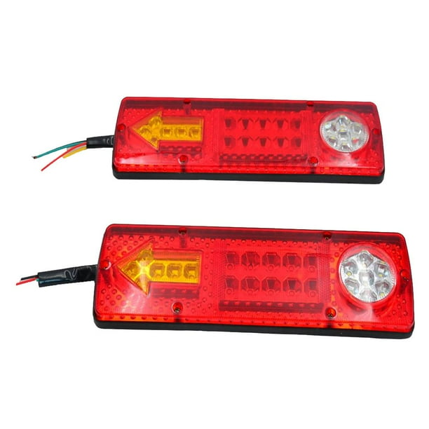 Nilight Kit De 2 Luces LED Rectangulares Para