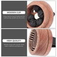 thumbnail image 3 of Scent Diffusers Home Auto Vent Clip Essential Oil Clips Wood Car Air Vent Clips, 3 of 3