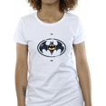 thumbnail image 3 of DC Comics Womens le T-Shirt en Coton avec Logo en Métal Flash Batman, 3 of 4