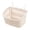Apricot_Large rectangle, variant on Storage Basket with Hooks Stackable Desktop Wall Mounted Container for Home Kitchen Dormitory Bathroom Cosmetic