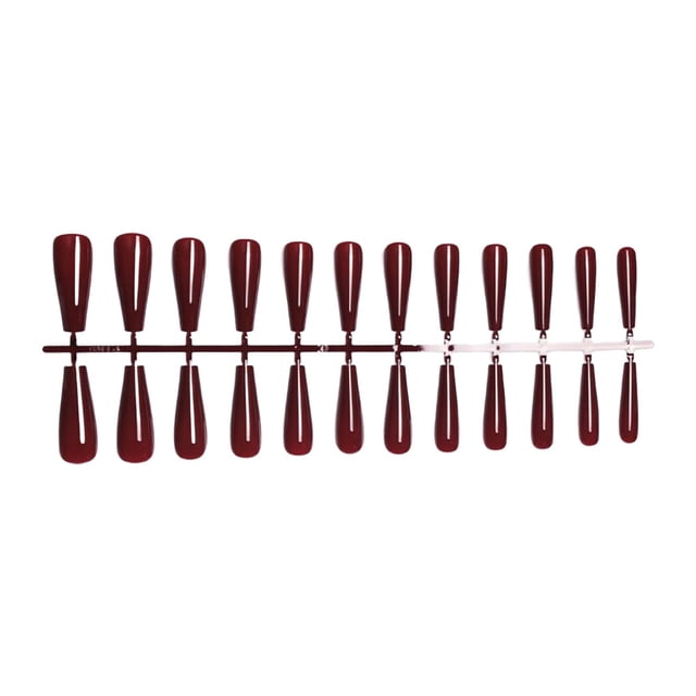 Fake Nail Set French Style Scratch Trend Press-on Fingernails Resistant Press-on Fingernails Full Cover Removable Trimble Adjustable Manicure Stickers Type 2