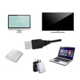thumbnail image 5 of YUMILI Tira de Luces LED, Tira de LED USB DC 5V 5050 RGB LED Flexible Impermeable para luz de Fondos de TV(4米 120LED), 5 of 5