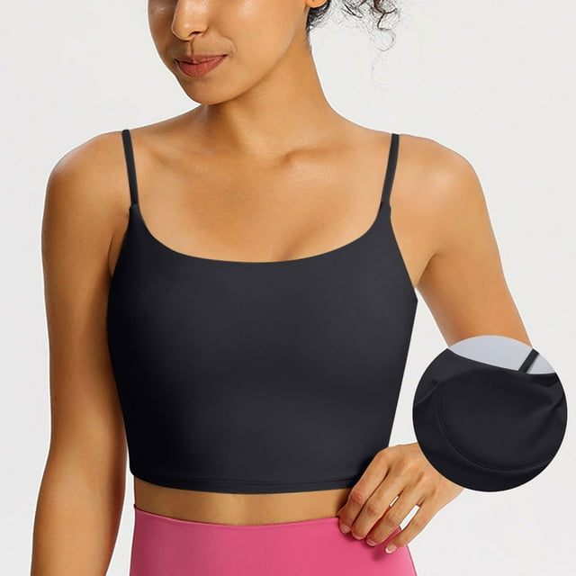 Hauts pour Femmes, Débardeur d'Été Sans Manches à Col Rond pour Femme, Mode, Confortable, Coupe Régulière, Uni, Cadeaux pour Femmes, m