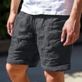 thumbnail image 2 of DDAPJ pyju Birthday Gifts! Summer Shorts for Men Drawstring Cotton Beach Shorts Baggy Comfy Lounge Shorts with Pockets Gray XL, 2 of 7