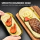 thumbnail image 5 of Plato de postre, plato de cena, plato de acero inoxidable dorado/plateado, plato de elipse de Metal Abody Dorado/Pequeña, 5 of 7