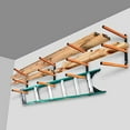 thumbnail image 3 of Homydom Wood Organizer and Lumber Storage Metal Rack with 3-Level Wall Mount, 2 Pack, 3 of 5