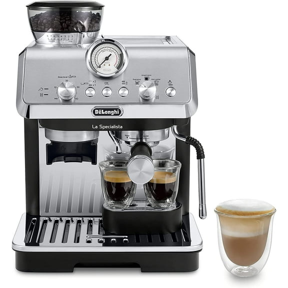 DeLonghi EC9155MB La Specialista Arte EC9155MB Espresso Machine - Stainless Steel/Black