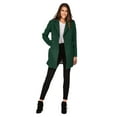 thumbnail image 2 of Haute Edition Women's Double Breasted Wool Blend Peacoat Winter Jacket Coat, 2 of 6