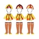 thumbnail image 1 of WAYAN 9 Pcs Thanksgiving Turkey Costume for Women Turkey Trot Tutus Headband Running Mid Calf Sock for Woman Thanksgiving, 1 of 1