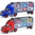 thumbnail image 5 of Simulation Portable Container Truck With 12 Alloy Steel Casing City Car Children's Toy Boy Gift 26-27s, 5 of 5