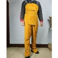 thumbnail image 3 of de soldadura con babero de material cuero de ropa de soldadura resistente lmas amarillo resistente para hombres Gloria  Ropa de soldadura, 3 of 9