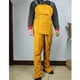 thumbnail image 3 of Ropa de soldadura de resistencia de material cuero de delantal de soldadura pierna dividida con herramienta de bolsillos kusrkot Ropa de soldadura, 3 of 8