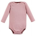thumbnail image 5 of Hudson Baby Cotton Long-Sleeve Bodysuits, 3-Pack, Newborn- 24 Months, 5 of 5