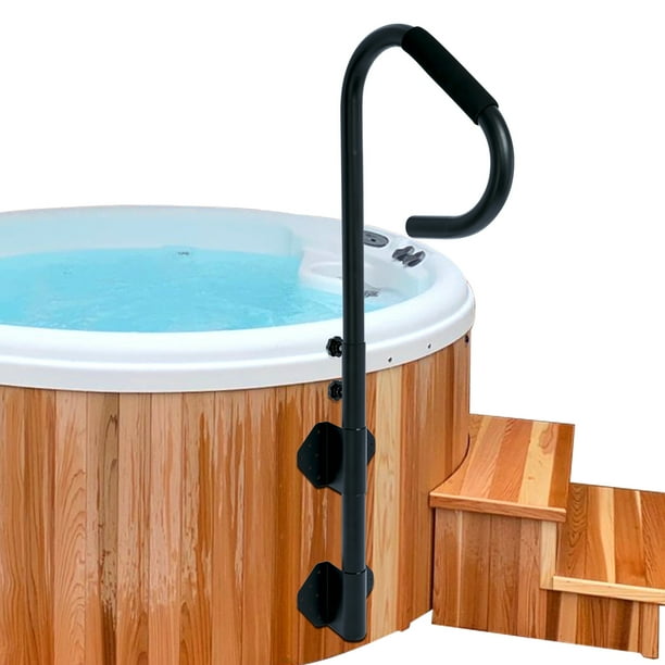 TCFUNDY Hot Tub Handrail, Spa Side Handrail w/ Sponge Rubber Grip