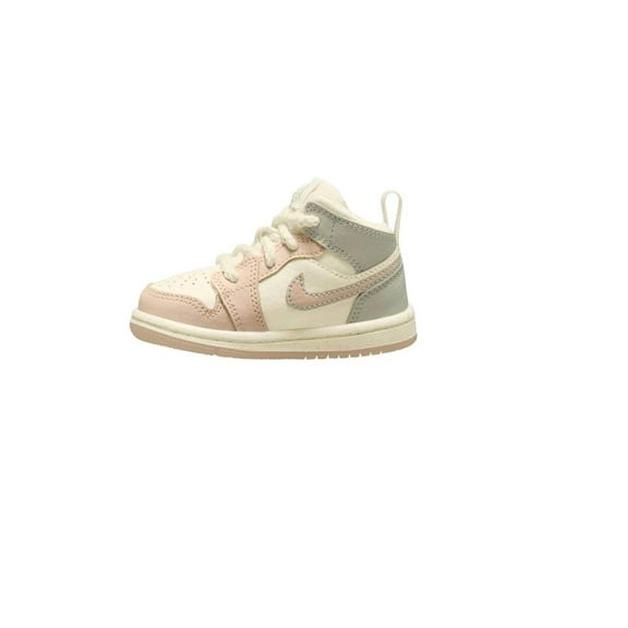Toddler's Jordan 1 Mid SE Sail/Guava Ice-Sea Glass (HJ5939 100) - 10