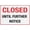 Warning Sign 3, variant on Security Notice All Visitors Must Report To Reception Reflective Aluminum Metal Signage - 8"x12", With Symbol, Weatherproof - Office, Hospital, Hotel, Business