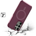 thumbnail image 3 of For Samsung Galaxy s23 Magnetic Ring Circle Guard Fused Ultimate Hybrid Case - Burgundy, 3 of 3