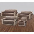 thumbnail image 5 of Innovative Textile Solutions 1-Piece Tyler XL Sofa Furniture Cover Slipcover, Brown, 5 of 9