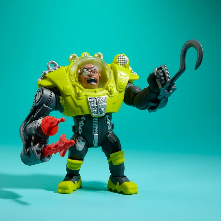 【新品未開封】 Street Sharks DR.PIRANOID Street Sharks Dr. Piranoid Action Figure Toy, Half-Man