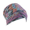 thumbnail image 4 of para La Cabeza con Pérdida de Cabello para Mujer, Gorro de Cáncer, Gorro de Quimioterapia, Turbante, para proteger para La Cabeza, Multicolor Yinane Sombrero de turbante de mujer, 4 of 8