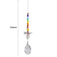 thumbnail image 2 of Adorno de bola octogonal de cristal DIY, adorno colgante de cristal para decoración de oficina en casa, 2 of 5