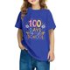 thumbnail image 1 of Fiudx Camiseta para Niños, Blusa Escolar de Tela Suave, Blusa Informal Cuello Redondo, Camisa de Verano de Manga Corta, Atuendo Diario, Moda para Niños y Niñas, 95 % Poliéster., 1 of 6