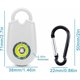 thumbnail image 3 of Alarma Personal de Bolsillo para Mujer - Treero - Autodefensa - Llavero - Alarma de Bolsillo - 130 Db - con Luz Led - para Mujeres y Niñas - Blanco, 3 of 5