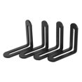 thumbnail image 4 of GETAJGHSD Support d'Angle Connecteur en Forme de L en Acier Inoxydable Noir pour Support Structurel 4 Pcs, 4 of 7