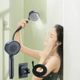 thumbnail image 1 of Dvkptbk Pomme de Douche Pomme de Douche à Main Ensemble Pomme de Douche à Main avec Tuyau 5 Réglages de Jet Haute Pression pour Douche de Gym Outils Ménagers, 1 of 8