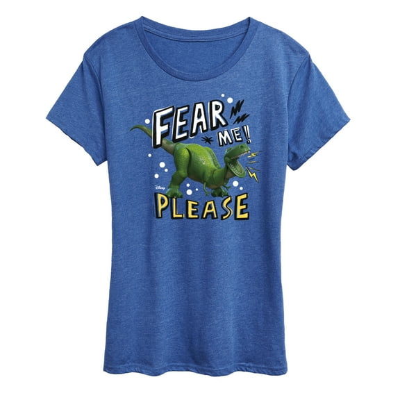 Toy Story - Rex Fear Me Please - Women's Short Sleeve Graphic T-Shirt