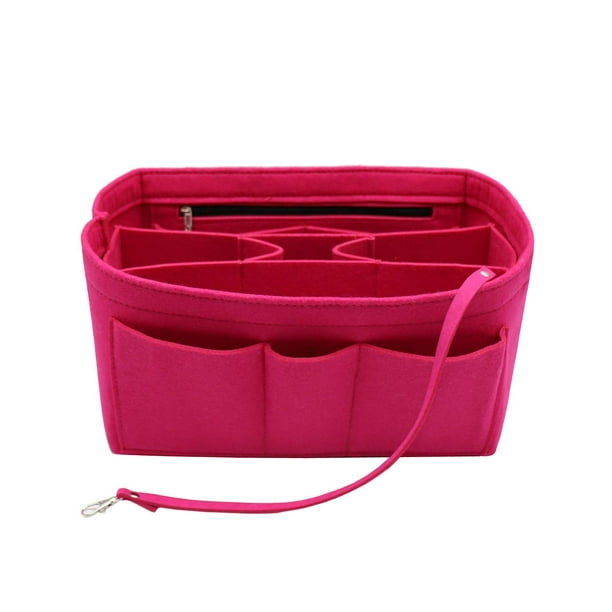 Felt insert shop bag organizer