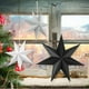 thumbnail image 5 of Estrella de 7 puntas JanHm Decoración de estrellas de papel juego de 5 estrellas plegables color Negro Blanco Gris, 5 of 5