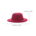 thumbnail image 4 of Mizh 15 piezas de sombreros para decorar muñecas en miniatura, adorables gorras para muñecas, accesorios de decoración, 4 of 7