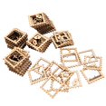thumbnail image 3 of Photo Frame Crafts, DIY Design Wooden Photo Frame Crafts Fashionable  For Coffee Shop School, 3 of 8