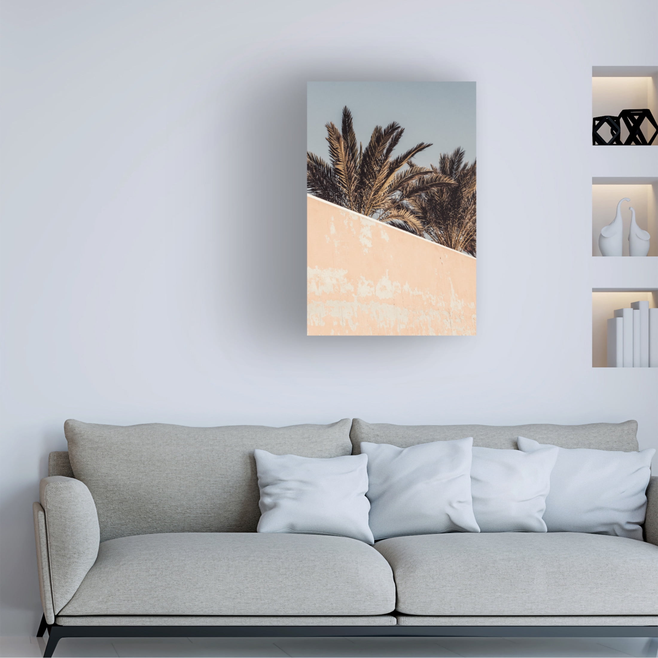 Trademark Fine Art Pictufy Studio III Palm Canvas Wall Art