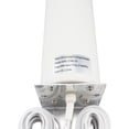 thumbnail image 3 of 10-12dBi 4G Antenna Outdoor Dual SMA Male with 16.4ft RG174 Cable High Gain 698-2700MHz 3G/4G LTE White OmniDirectional Outdoor Mount Antenna for Cellular 4G LTE Router Mobile Hotspot Wireless, 3 of 4