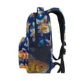 thumbnail image 4 of ALAZA Stylish Backpack Goldfish in Starry Elementary Bookbag Personalized Laptop School Bags Travel Daypack, 4 of 6