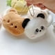 thumbnail image 2 of Adornos de muñecos de peluche de dibujos animados, broche de muñeco de rana, conejo, panda, cerdo rosa, colgante de bolso de animal pequeño, 2 of 5