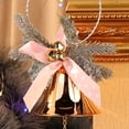 thumbnail image 4 of Adornos colgantes navideños FloreceBien, colgadores de puerta con cascabeles, campana navideña para colgar en la puerta con lazo de cinta, 4 of 5