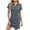 Blue, variant on Women's Tennis Dress Sports Short Sleeve Casual Work V Neck Summer Workout Activewear Dresses