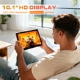 thumbnail image 4 of 10 inch Tablet, Android Tablet, 12GB RAM 128GB Storage, Expandable up to 2TB, with Foldable Stand Case, Octa-Core Processor, IPS, 4 of 8