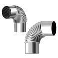 thumbnail image 4 of Steel Exhaust Pipe Tube Elbow Connector with 60mm Inner Diameter for Diesel Boat Heaters, 4 of 8