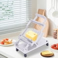 thumbnail image 2 of Commercial Cheese Slicere Cheese Cutter Butter Cutting Board Machine Replaceable Kitchen Cooking Cutter Tools w/1cm & 2cm Stainless Steel Wire, 2 of 8