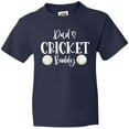 thumbnail image 3 of Inktastic Dad's Cricket Buddy Youth T-Shirt, 3 of 5