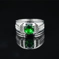 thumbnail image 1 of Anillo de diamantes de moda europea y americana para hombre y mujer, anillo de moda para parejas, anillo de propuesta de regalo de cumpleaños, 1 of 6