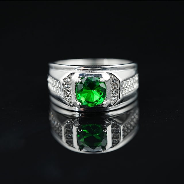 Anillo de diamantes de moda europea y americana para hombre y mujer, anillo de moda para parejas, anillo de propuesta de regalo de cumpleaños